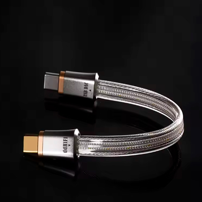 Cable ddHiFi TC19CC Silver USB-C - USB-C 25cm - img.2