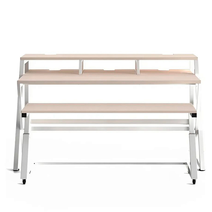 Table Wavebone Headquarter Workstation Light Wood - img.1