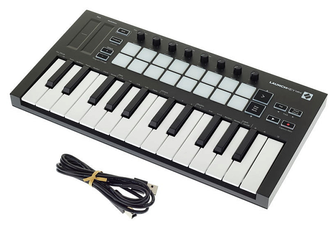 MIDI Keyboard Novation LaunchKey Mini MK3 Black - img.8