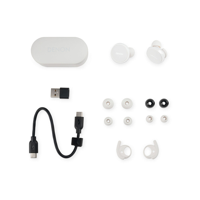 Wireless Headphones Denon PerL Pro White - img.4