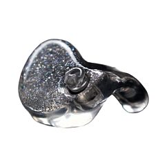 Earplugs FATfreq Budplugs Pro Custom (Hearing Protection) Silver
