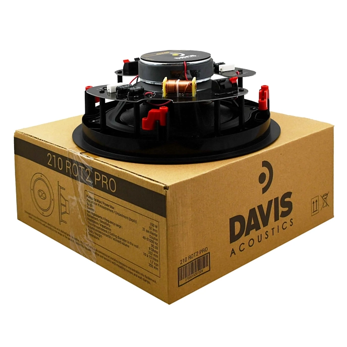 In-Wall Speakers Davis Acoustics 210 Rot2 Pro White - img.5