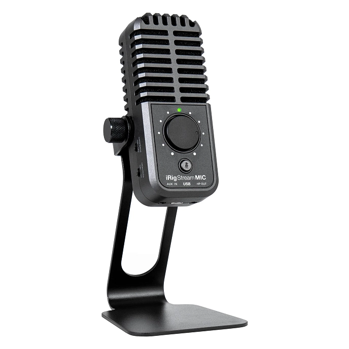 USB Microphone IK Multimedia iRig Stream Mic USB Black - img.0
