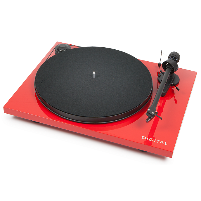 Turntable Pro-Ject ESSENTIAL II DIGITAL OM 5e Red - img.0