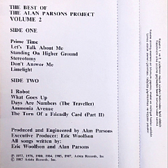 Сassette Tape The Alan Parsons Project - The Definitive Collection Vol.Two
