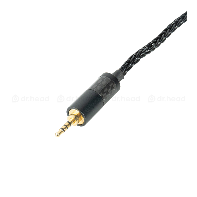 Cable HeadMade IEM 2-pin - 2.5mm Black 1.2m - img.2