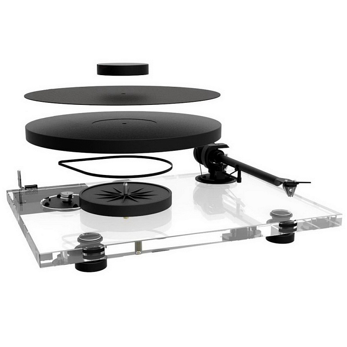Turntable Pro-Ject XA B (Pick It Pro Balanced) Crystal Clear - img.2