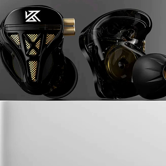In-ear headphones KZ DQS with mic Black - img.2