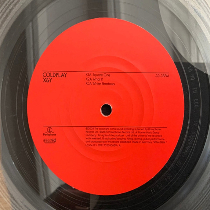 Vinyl Record Coldplay – X&Y (clear) - 2LP - img.14