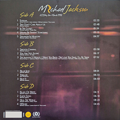 Vinyl Record Michael Jackson – HIStory Tour Manila 1996 (Unofficial Release, Gold) - 2LP
