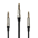 Cable Meze Mono Standard 3.5mm with Mic Black Silver 1.2m - img.0
