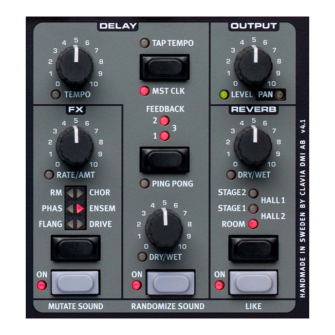 Synthesizer Clavia Nord Lead A1 Red - img.5