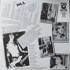 Vinyl Record D.O.A. - Something Better Change LP