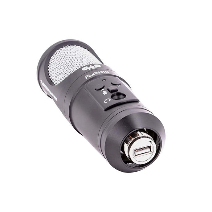 USB Microphone CAD PM1300 PodMaster SuperD USB Pro Black - img.1