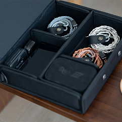 Headphone case Effect Audio Chamber Carrying Case Black