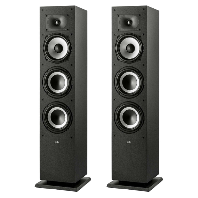 Floorstanding Speakers Polk Audio Monitor XT60 Black - img.0