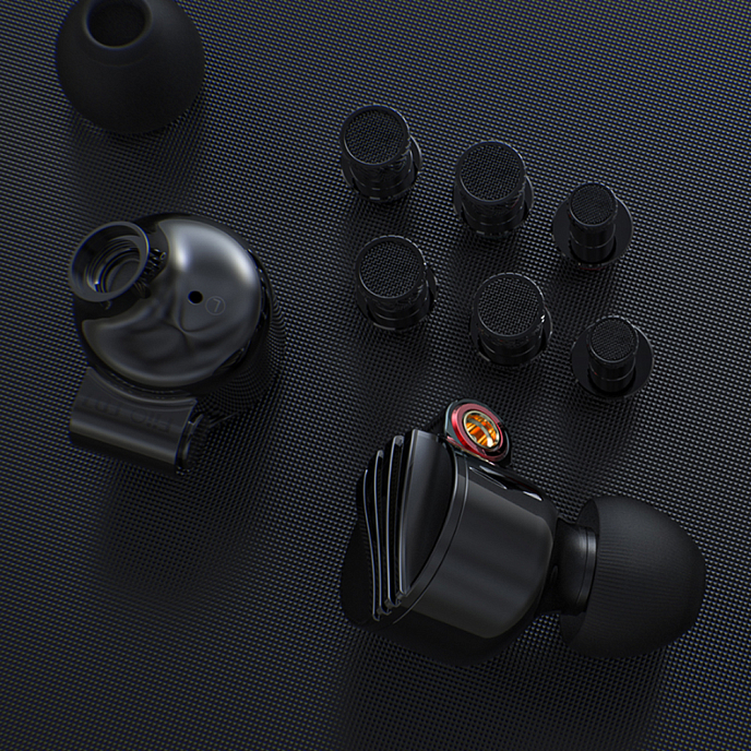 High End headphones FiiO FD7 Black - img.10