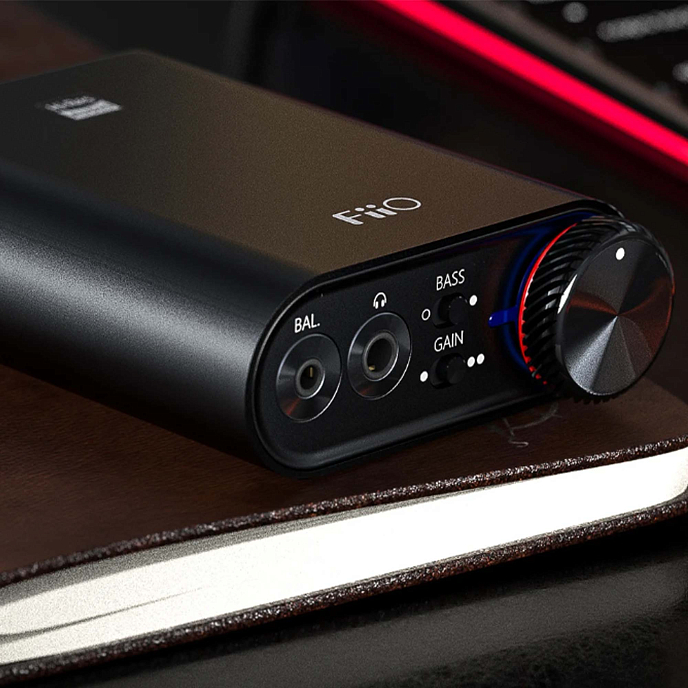 Headphone Amplifiers and DACs FiiO K3s black - img.4