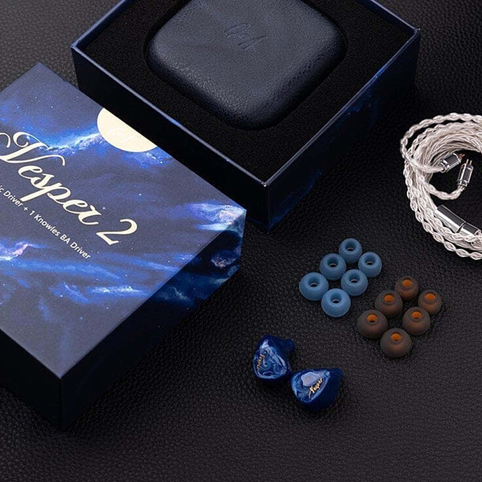 In-ear headphones Queen Of Audio Vesper 2 Blue - img.4