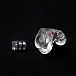 Earplugs FATfreq Budplugs Lite Custom (Hearing Protection) Silver - img.2
