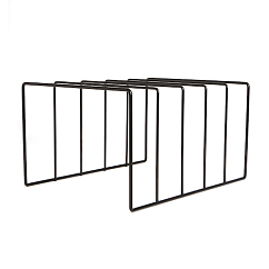 Vinyl record stand MJI Audio Vinyl Records Holder R25 Black