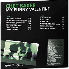 Vinyl Record Chet Baker - My Funny Valentine (Green Vinyl) LP