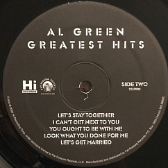 Vinyl Record Al Green - Greatest Hits LP