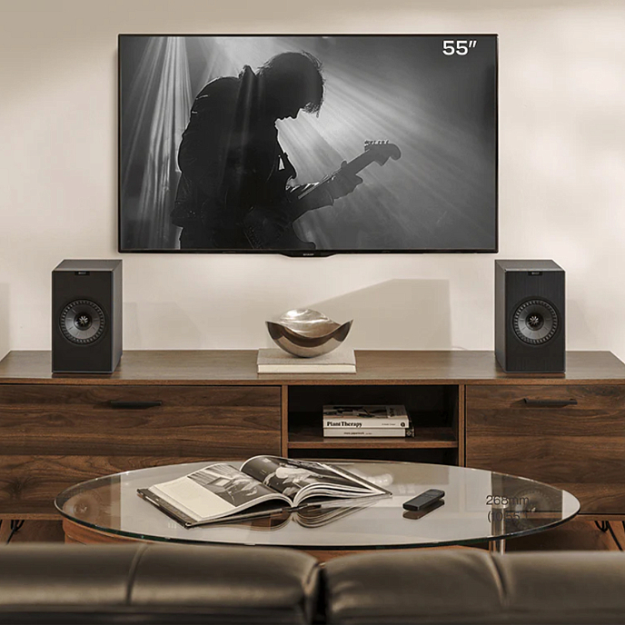 Bookshelf speakers KEF Coda W Dark Titanium - img.7