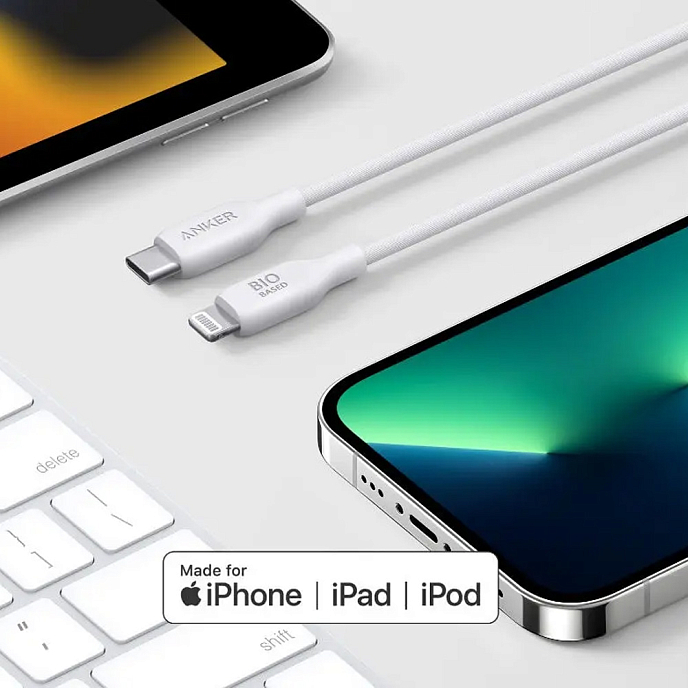 Cable Anker 542 USB-C to Lightning Cable Black 1.8m - img.1