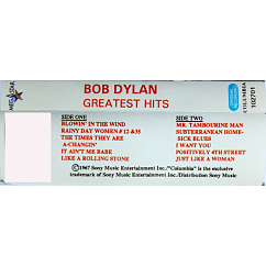Сassette Tape Bob Dylan - Greatest Hits