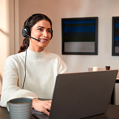 Call Center Headset Jabra Evolve 30 II Stereo MS Black