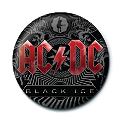 Souvenir Pyramid AC/DC (Black Ice) 25mm Button Pin Badge