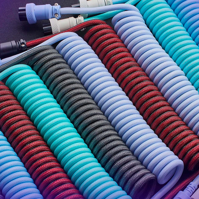 Cable HyperX Coiled Cable Gray Black 1.37m - img.4