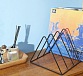 Vinyl record stand MJI Audio Vinyl Records Holder R25A Black - img.7
