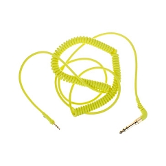 Cable AIAIAI TMA-2 C18 Coiled Cable Neon Yellow