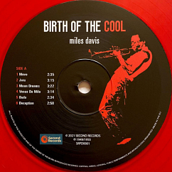 Vinyl Record Miles Davis – Birth Of The Cool (Red) LP