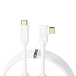 Cable DJTT Chroma Cables USB-C - USB-C Angled White 1m - img.0