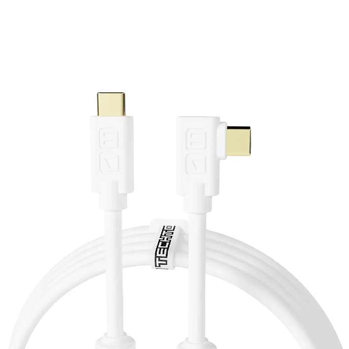 Cable DJTT Chroma Cables USB-C - USB-C Angled White 1m - img.0