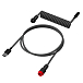 Cable HyperX Coiled Cable Gray Black 1.37m - img.1