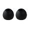Final Audio Earpiece Type E set 5 pair Black