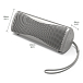 Portable speaker KEF Muo Blue Silver - img.1