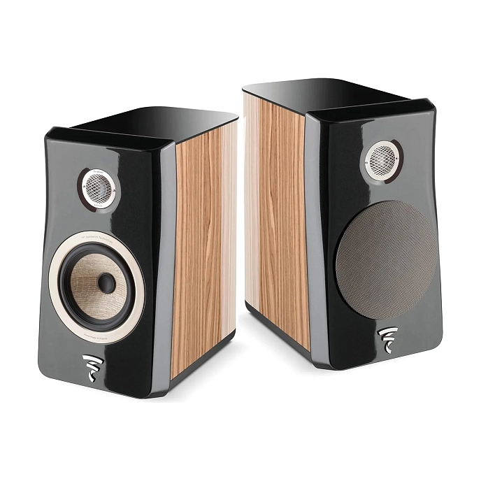 Bookshelf speakers Focal Kanta N1 Walnut Deep Black black - img.1