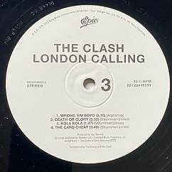 Vinyl Record The Clash - London Calling - 2LP