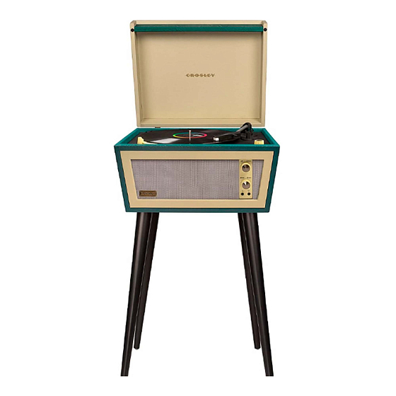 Turntable Crosley DANSETTE BERMUDA DELUXE green/cream - img.0