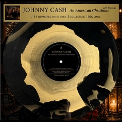 Vinyl Record Johnny Cash - An American Christmas With Friends (Marbled, 1.111 Numbered) LP