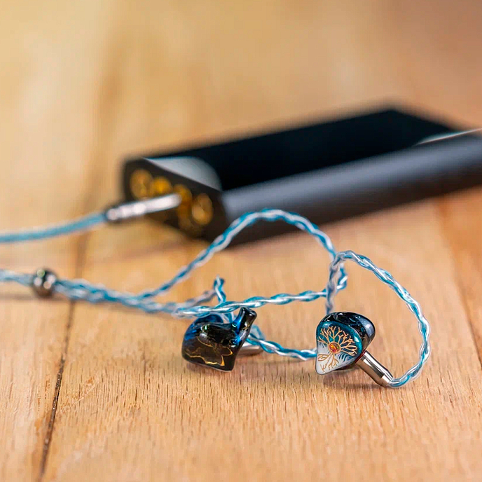 IEMs headphones Kinera Idun 2 Golden Black Blue - img.5