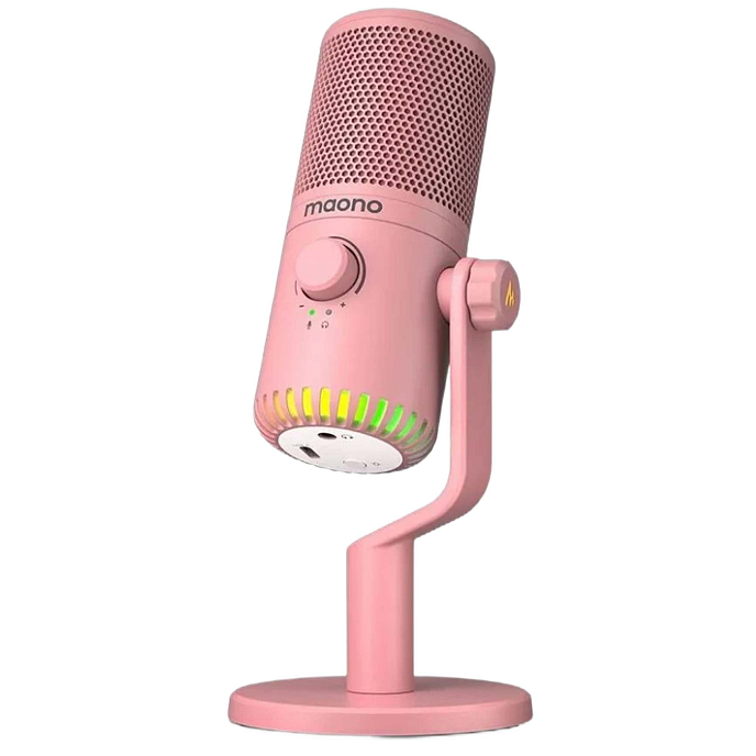 Microphone for streaming and gaming Maono DM30 Pink - img.2