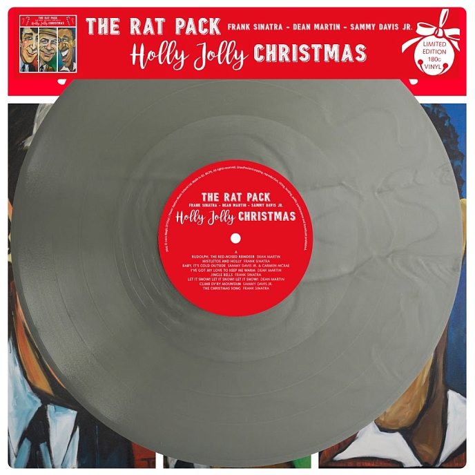 Vinyl Record The Rat Pack - Holly Jolly Christmas (Limited Edition Silver Vinyl) LP - img.1