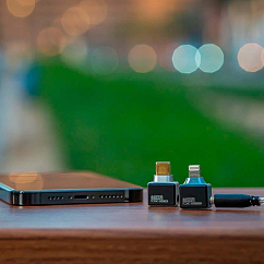 Headphone amplifier with DAC ddHiFi TC35C Lightning