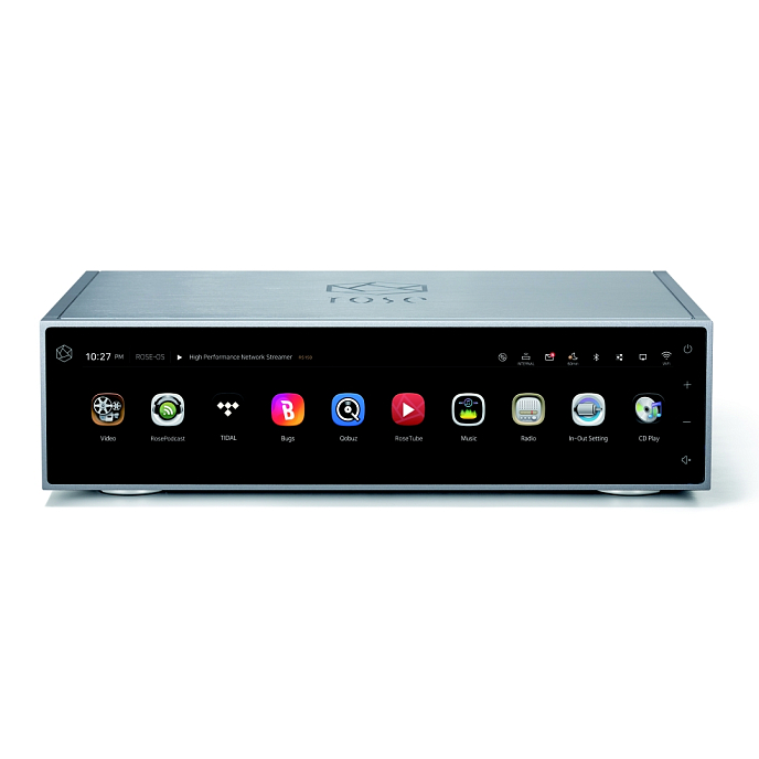 Network Audio Player Rose RS150B Silver - img.0